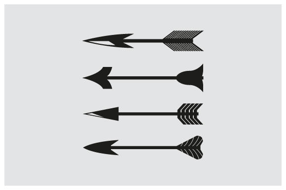Download Arrows Hipster Ethnic Elements Vector - Element Collection