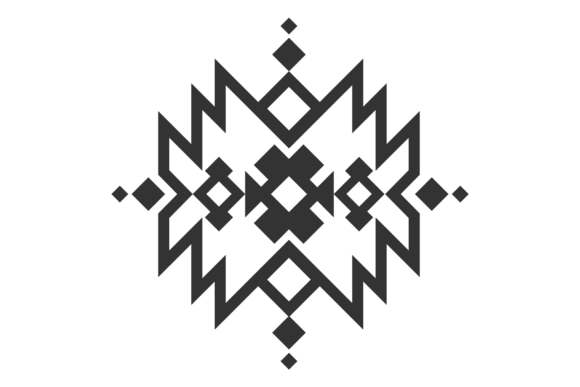 Download Folk Textile Pattern Element. Tribal Ind - Element Collection